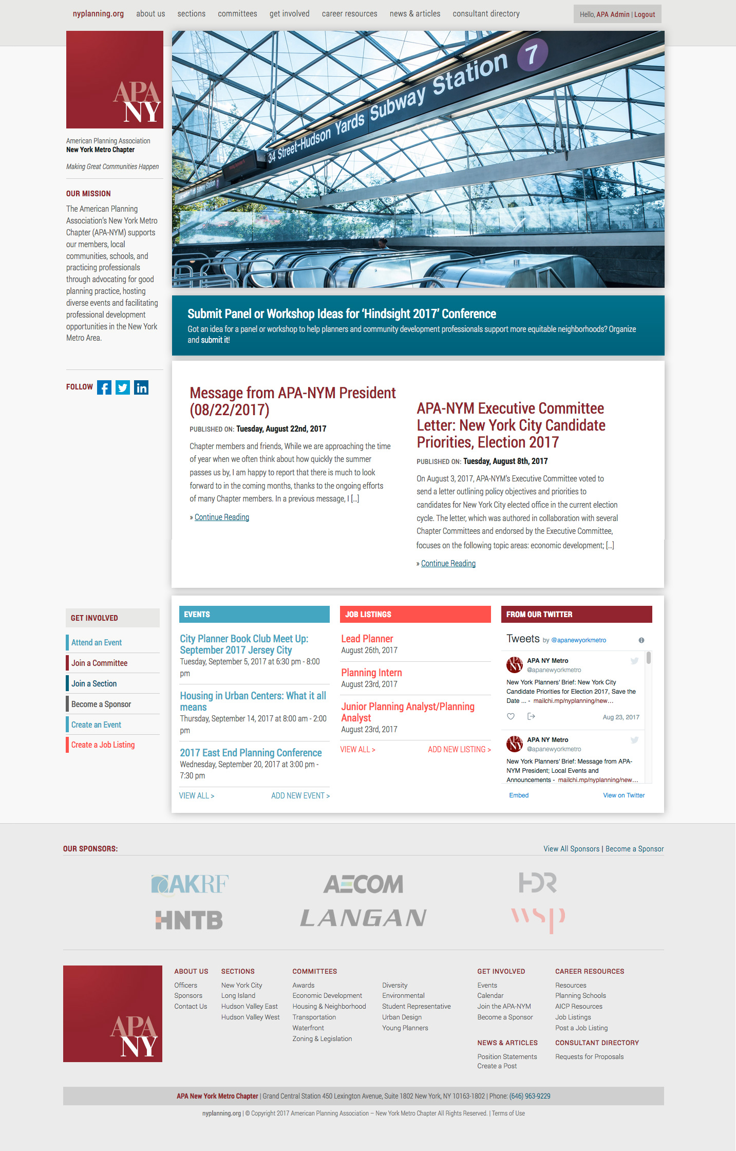 APA NYM – Home Page